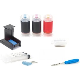 Premium Tri-color Ink Refill Box Kit for Canon PG-245/CL-246, PG-245XL/CL-24