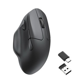 Keychron M7 Ergonomic Wireless Optical Mouse - Black (MSKCM7A1BK)