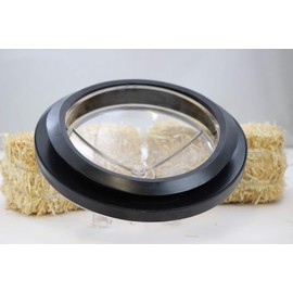 Mitty Dairy 8 Gallon Bucket Lid/Gasket Clear for Milking Machine with 3 entrances by Melasty