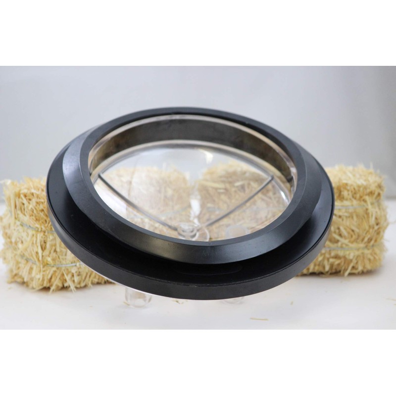 Mitty Dairy 8 Gallon Bucket Lid/Gasket Clear for Milking Machine