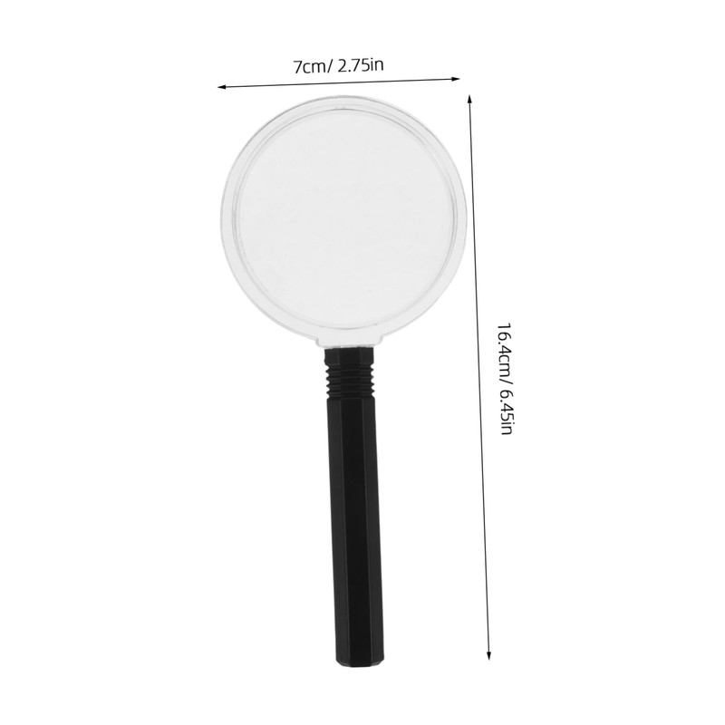SEWACC 10pcs Handheld Magnifying Glass for Kids Portable Mini Magnifier