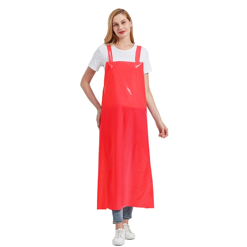 Nanxson Unisex Apron TPU Waterproof Apron H-shaped Shoulder Strap Work