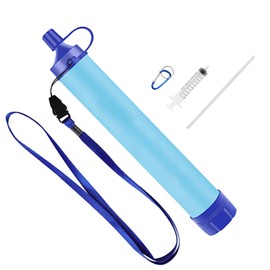 Towsnails Outdoor Water Filtration Straw Emergency Survival Equipment Gear Water Purifier for Hiking,Camping,Travel,and Emergency Preparedness