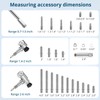 ALLmeter Dial Indicator Bore Gauge with 0.7"-6"/0.0005" Measuring Range Dial