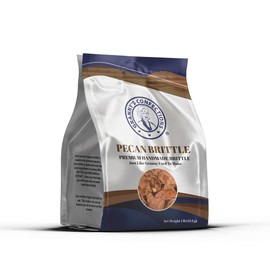 Grannys Confections Handmade Pecan Brittle. Grade "A" Pecans. Just Like Granny Used to Make. - One Pound (16oz) Bag