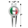 GRAPHICS & MORE Italia Italy Italian Flag Golf Divot Repair
