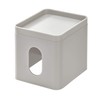 iDesign Cade Facial Tissue Box Cover, Boutique Box Bathroom Holder