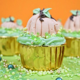 MakeSomeSweets GREEN HILLS Essbare Sprinkles - Vegan, frei von Palmöl, lebendige Dekoration für Süßigkeiten & Kulinarisches, 100g