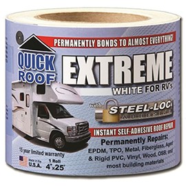 COFAIR PROD Cofair UBE425 Quick Roof Extreme White 4" x 25'