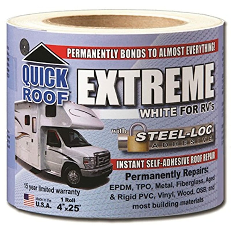 COFAIR PROD Cofair UBE425 Quick Roof Extreme White 4" x