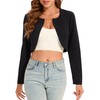 Hobrounn Women's Bolero Long Sleeve Cardigan Elegant Festive Shoulder Jacket,