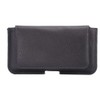 DFV mobile - Leather Horizontal Belt Case with Card Holder