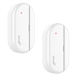 CPVAN Door/Window Contact Sensor for Home Alarm System Compatible with CP2/CP2W/CP4/CP9/CP10/CP11. 2 Pack