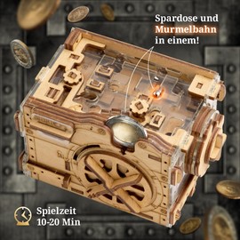 iDventure aMAZEing Safe Marble Run Money Box Puzzle Box for Money Gifts