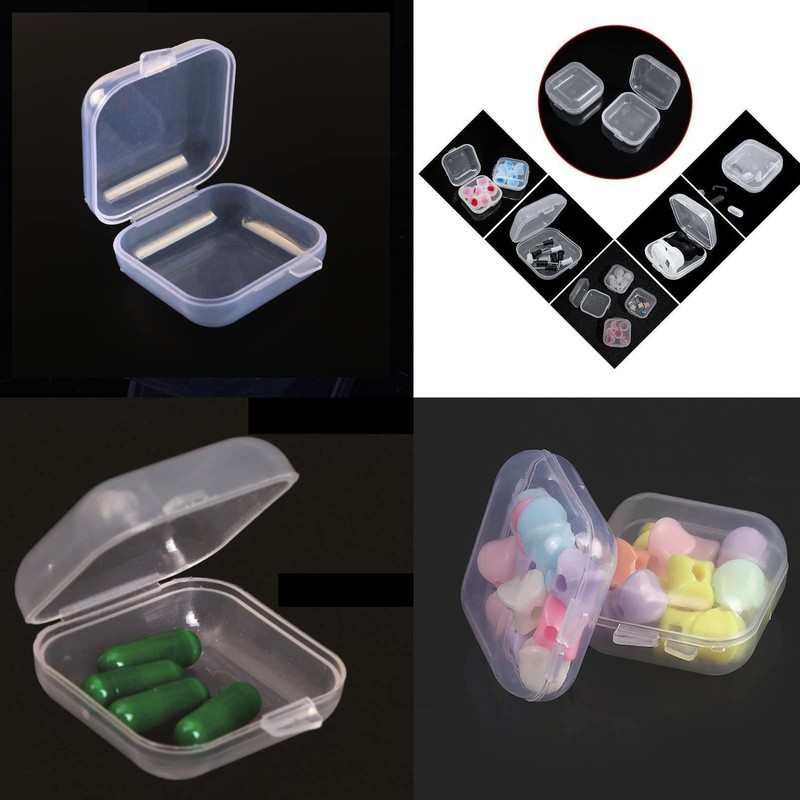 Doyime Small Items Storage Case, Set of 20, Plastic Case,