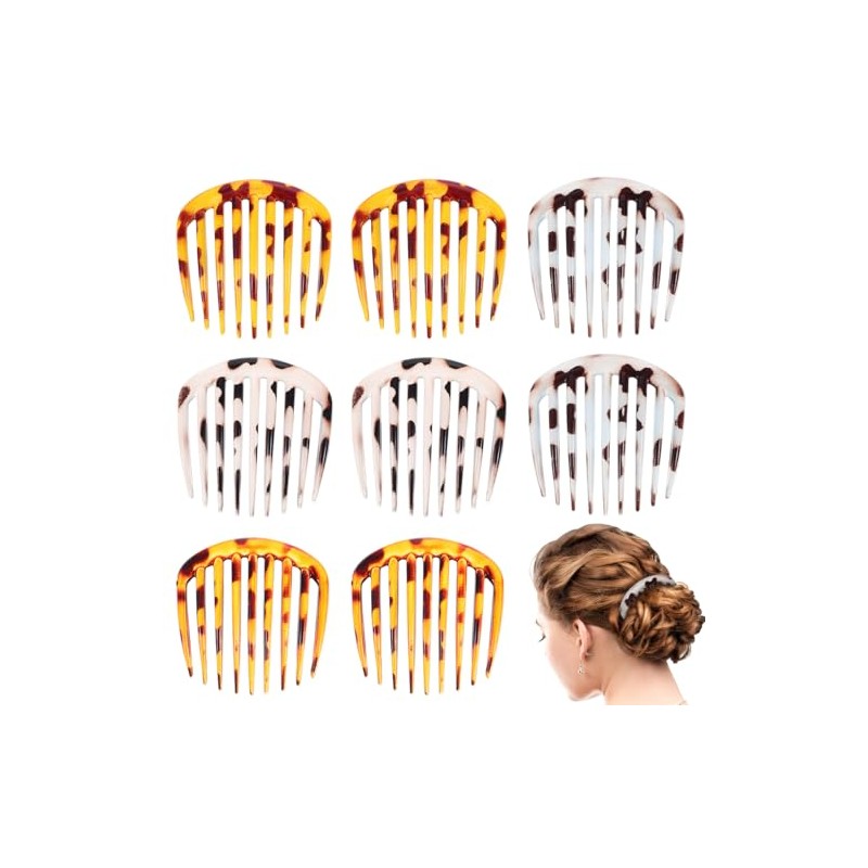 iplusmile Juego De 8 Peines Franceses Decorativos Para El Cabello