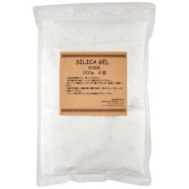 Dehumidification Mikata Desiccant Silica Gel 7.1 oz (200 g) Pack of 4 AHF200J