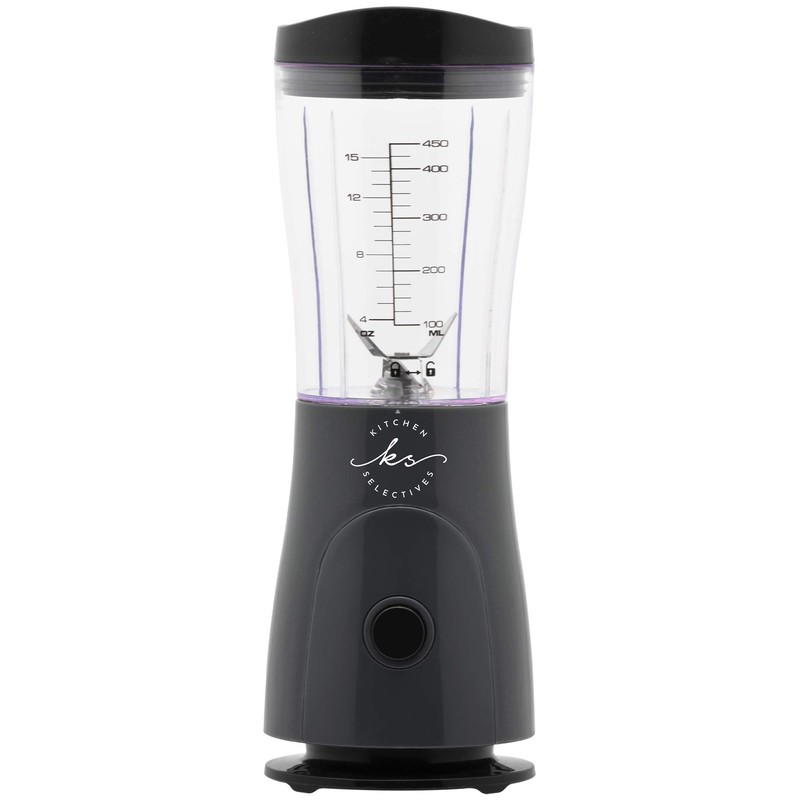 Kitchen Selectives Dark Gray 14-Ounce Mini Blender