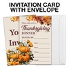 LyoGao Thanksgiving Party Invitations With Envelopes (20 Pack) - Fall