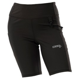 (DSG Outerwear) Women's High Waisted Boat Shorts - Large, Dark Charcoal