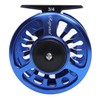 Raprance Fly Fishing Reel,CNC-Machined Aluminum Alloy Fly Reel Large Arbor