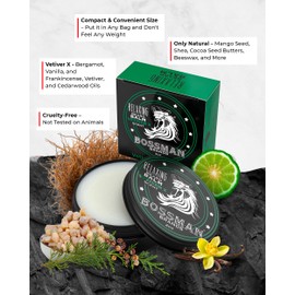 Bossman Bossman Beard Oil Jelly and Relaxing Beard Balm Combo - Vetiver X Scent