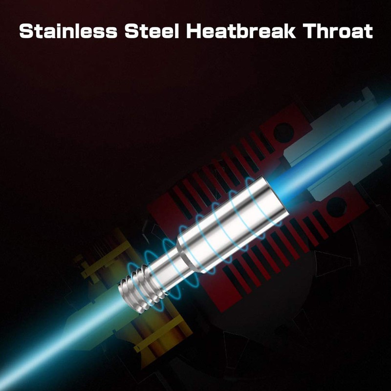 Assembled Hotend Kit for Ender 3 with Pneumatic Fittings Thermistor