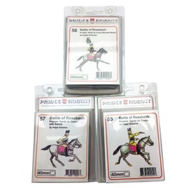 Prince August Battle of Rossbach Prussia Garde de Corps Hobby Cast Rubber Moulds PA55, PA56 and PA57