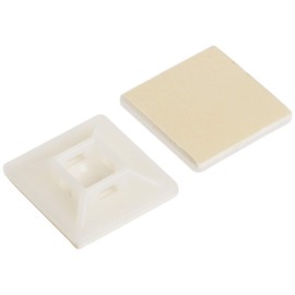 1-in Mounting Pad 100-Pack, Natural, Speciality Cable Tie