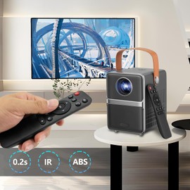 KhotIlong Replacement Remote for Mini Projector,Compatible with Wimius P61 Mini Projector.(1Pack)