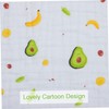 Vaguelly Cotton Muslin Towel Blanket Soft Absorbent Boy Girl Bath
