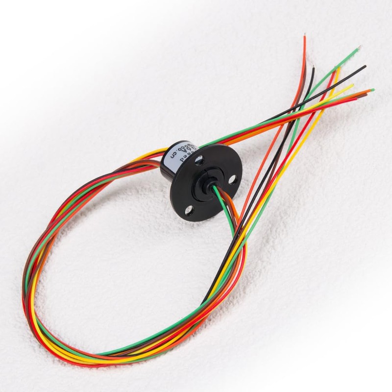 Comidox 12.5mm 300Rpm 6 Wires CIRCUITSx2A Capsule Electrical Slip Ring