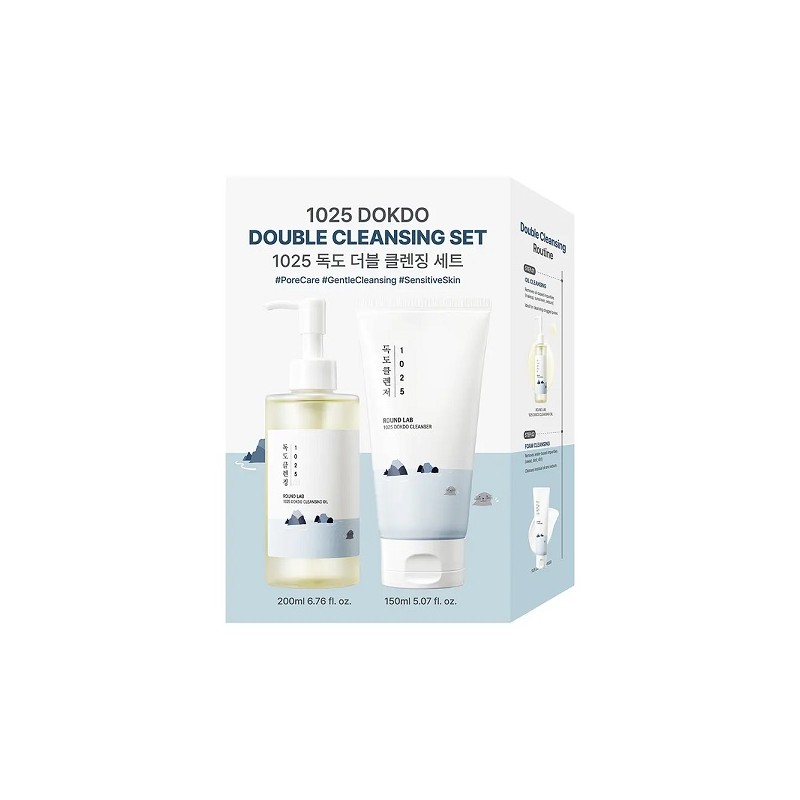 Round Lab Dokdo Cleansing Oil 200ml + Dokdo Cleanser 150ml