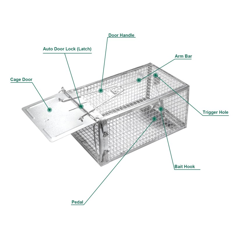 SZHLUX Rat Trap,Mouse Traps Work for Indoor and Outdoor,Small Rodent