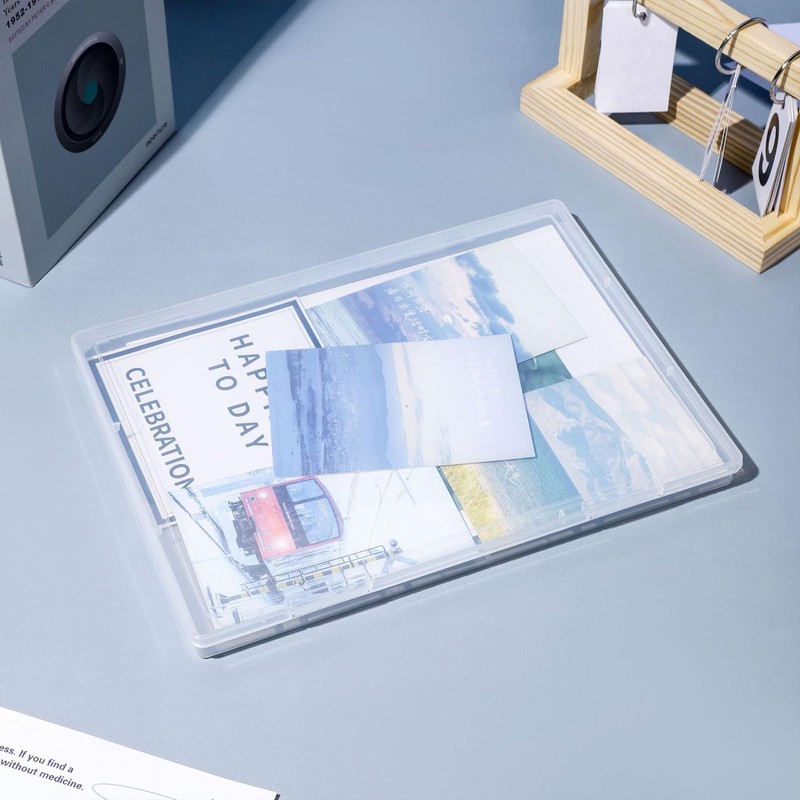 Marte Vanci A4 File Box Clear Paper Storage Boxes File