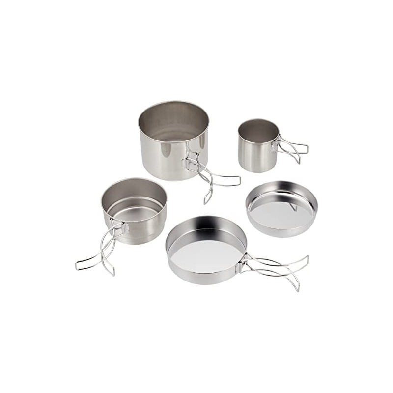 佐藤金属興業(Satokinzoku) Cooker Set, サイズ：135×130×100mm, 5 pcs