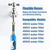4 Packs of RV Inline/Marine Water Filter With Flexible Hose