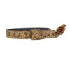 5/8" (0.625") Real Prairie Rattlesnake Hat Band with Rattle: Medium