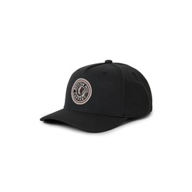 Brixton Unisex's Standard Rival C MP Snapback, Washed Black