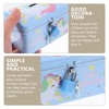 STOBOK 2 Pieces Money Box with Key Unicorn Money Box