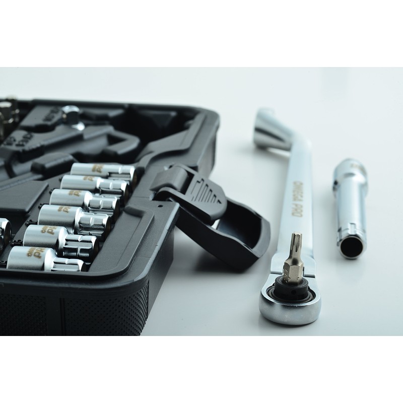 Omega Pro Go-Through Socket Set and Wrench - 1/2 Inch