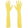 VSVO Yellow Party Bridal Dance Gloves (One Size, Yellow)