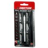 DEKTON DT60970 7piece Hobby Kit, Aluminium Handle and six Carbon