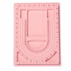 DanLingJewelry 1Pcs Pink Bead Board 24x33cm Design Beading Board Tray