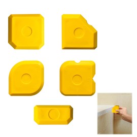 EUYKQNOI 5 STK silikonspachtel Silikon fugenabzieher silikon Abzieher Set,Silikon Fugenglätter Silikon Caulking Werkzeug,Silikonabzieher Fugenabzieher,Silikonfugen Abzieher,Silikonentferner für Küche