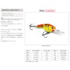 Rapala Jointed Shad Rap Lure with Two No. 3 Hooks,