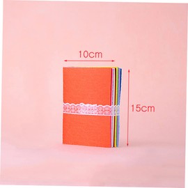jojofuny 40pcs Non Woven Fabric Thick Polyester Felt Squares for DIY Craft Sewing Patchwork Easy to Cut Fold Glue for Adults
