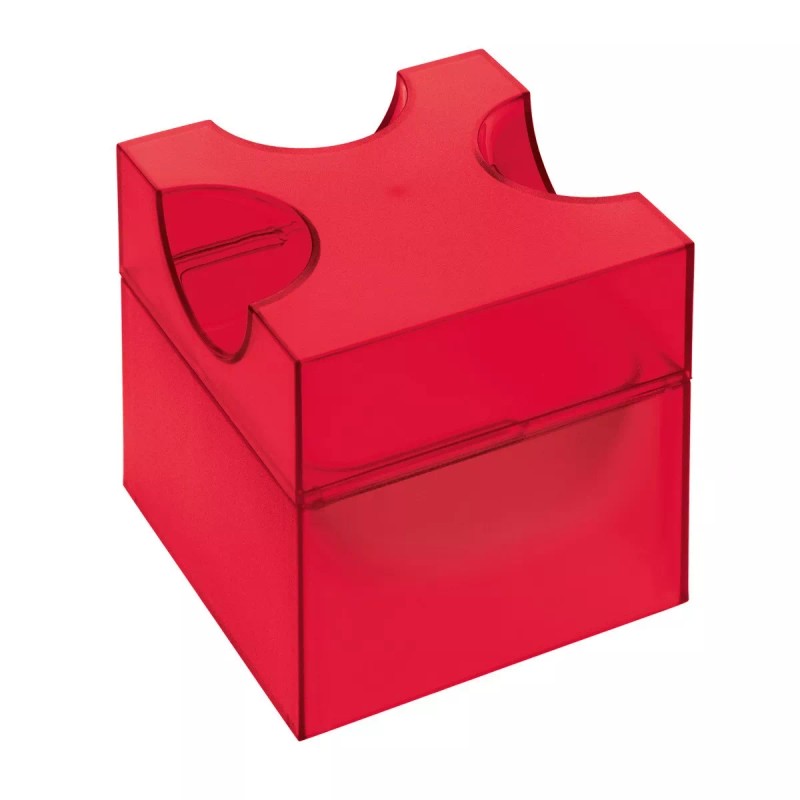 Koziol PIECE OF CHEESE Cheese Grater - Transp. Red -