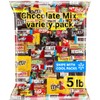 Chocolate Assorted Bulk Candy Variety Pack 5lb - Mini Chocolate