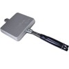 Italia-shoji Hot Sandwich Maker Baulu Single Silver Made in Japan